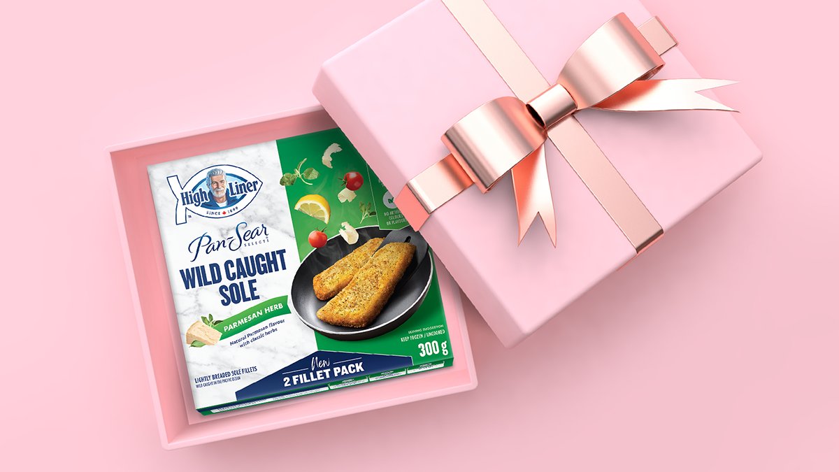 What are you making for that special someone tonight? How about a romantic-er meal at home using our new Pan-Sear® Parmesan Herb Sole 2 pack?