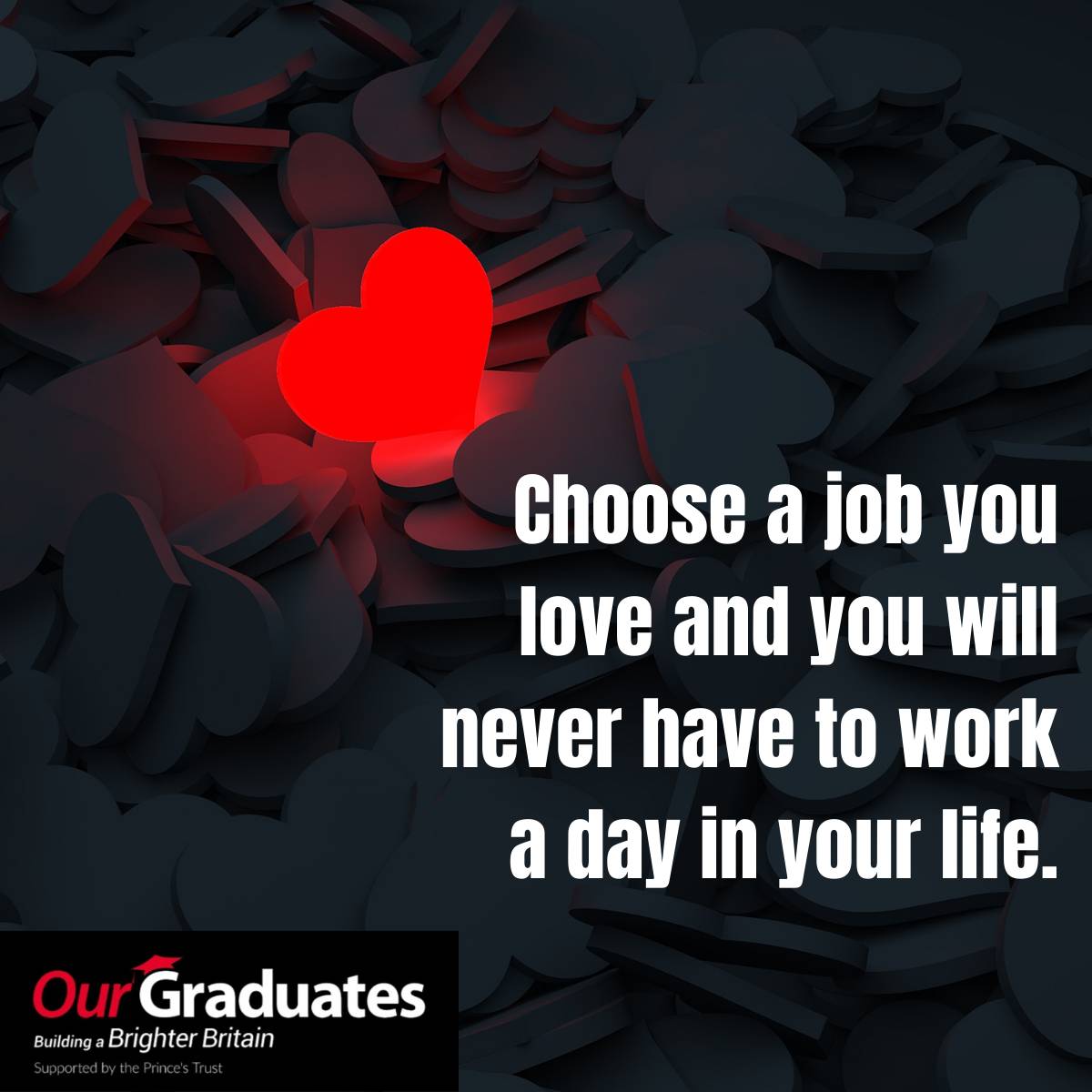 Today is all about love ❤ find a job you love with us.

ourgraduates.co.uk

We add exciting new graduate opportunities every week 🎓 

Get ahead of the search.

#graduatejobs #graduaterecruitement #graduatejobsearch #findajobyoulove #gradjobs #jobsearch #job #valentinesday