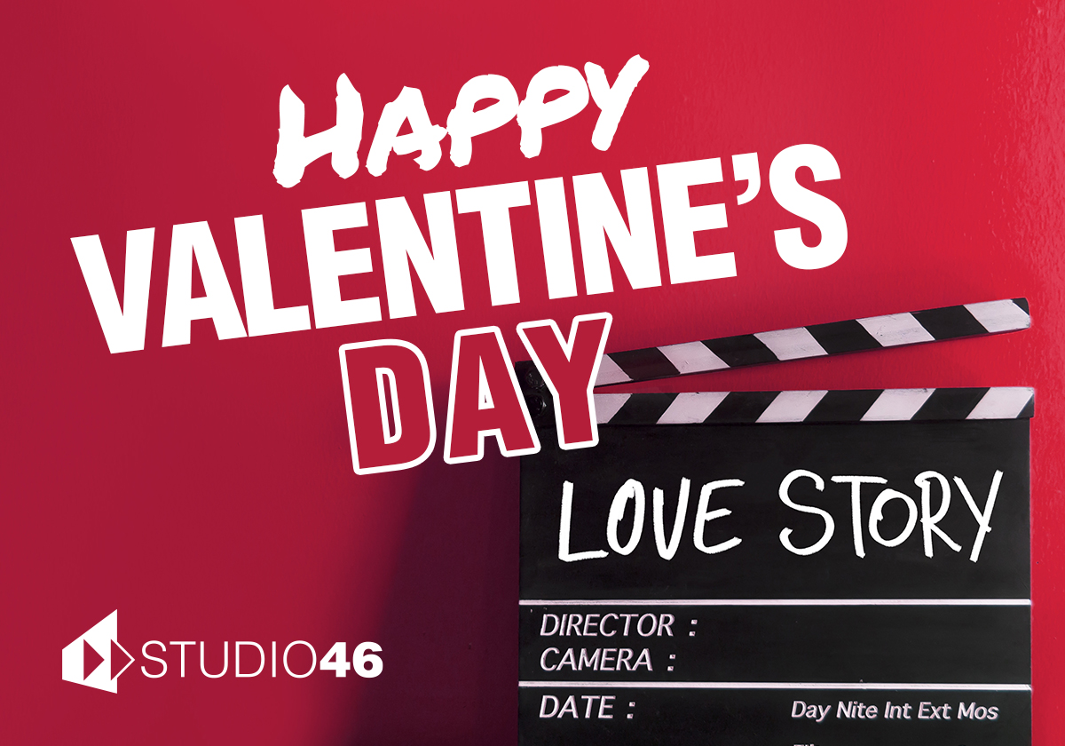 studio46media's tweet photo. Roses are red, Violets are blue, Your story matters, and we think you do too!  We love working with you and thank you for your support!

Happy Valentine's Day from Studio46 Media!
#videoproduction #liveevents #virtualevents #sharethelex https://t.co/qDKl49oc9t