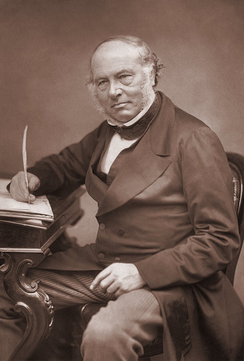 Hill is credited with inventing the postage stamp and originating the modern postal service.