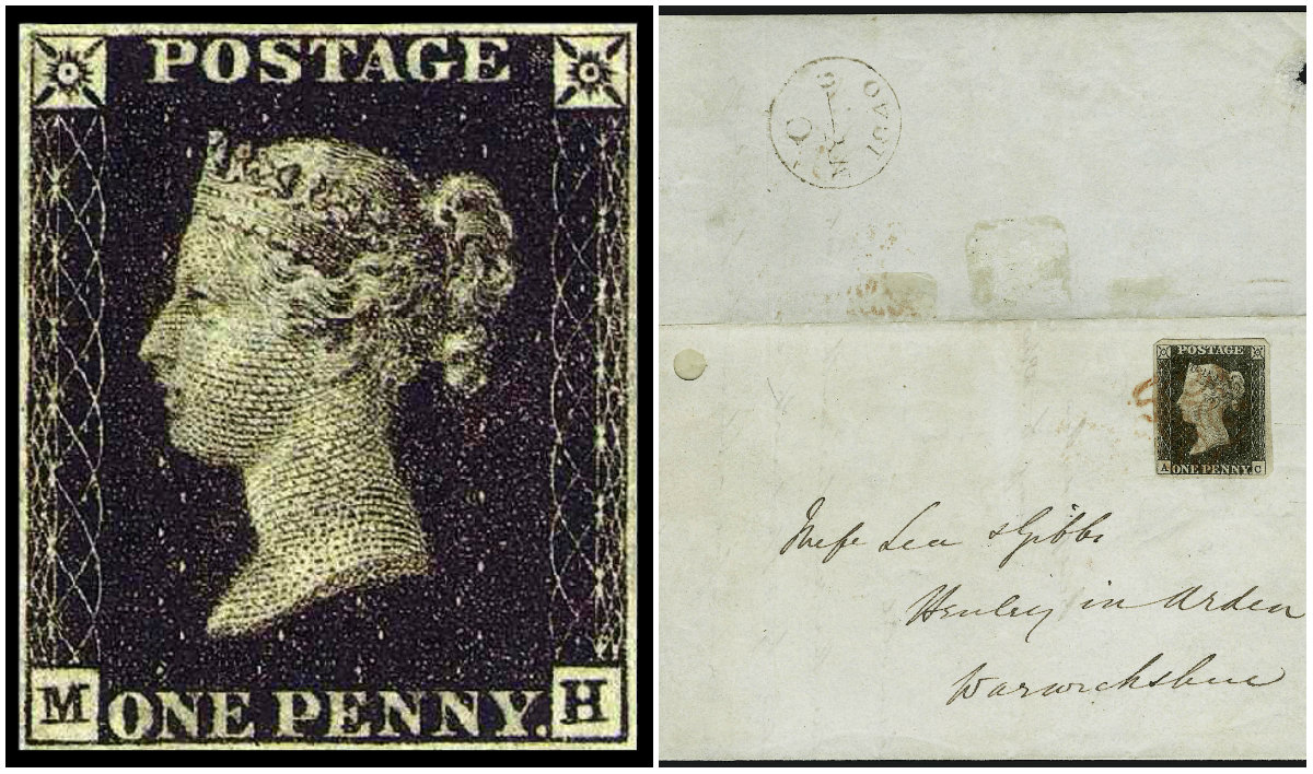 Britain’s Uniform Penny Post, which allowed anyone in England to send something in the mail for just one penny, went into effect on January 10, 1840. One year later, the public sent nearly a half million valentines.