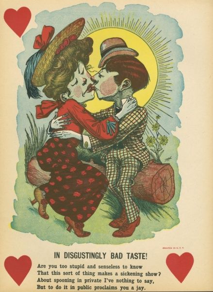 The number might have been higher, but postmasters sometimes confiscated vinegar valentines, deeming them too vulgar for delivery.Postal workers were not the only ones rattled by their nastiness of vinegar cards.