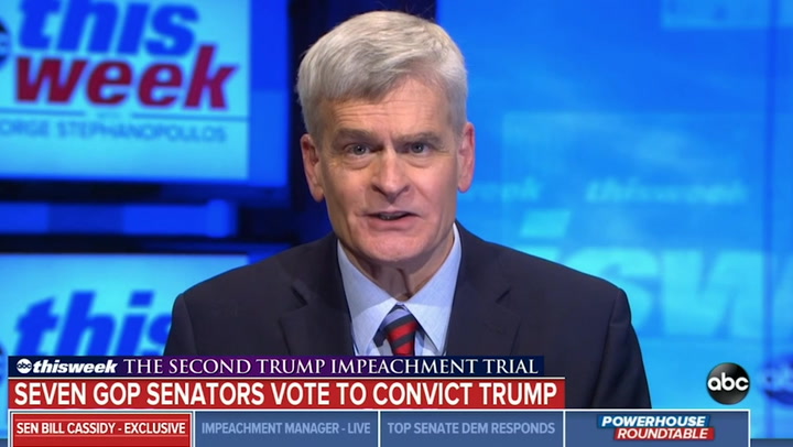 StephenPerrotta's tweet photo. Bill Cassidy Credits Background in Gastroenterology For Intestinal Fortitude: “I knew one day that degree would come in handy.” #ImpeachmentVote https://t.co/Vtyvs8Tn6P