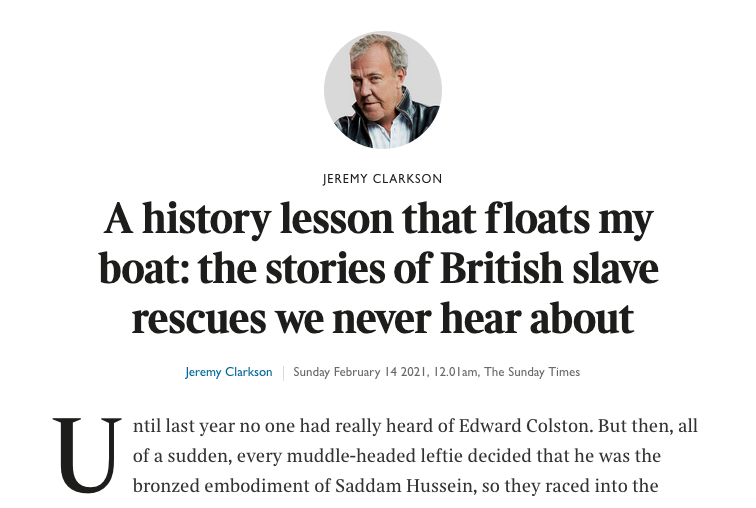 These histories are more complex than British + antislavery = good. Rather than reading Clarkson's uninformed article, I recommend an open access piece by  @Jake_S_Richards which explores the meaning of freedom 4 'prize negroes' as they were described  https://academic.oup.com/past/article/241/1/179/5134187