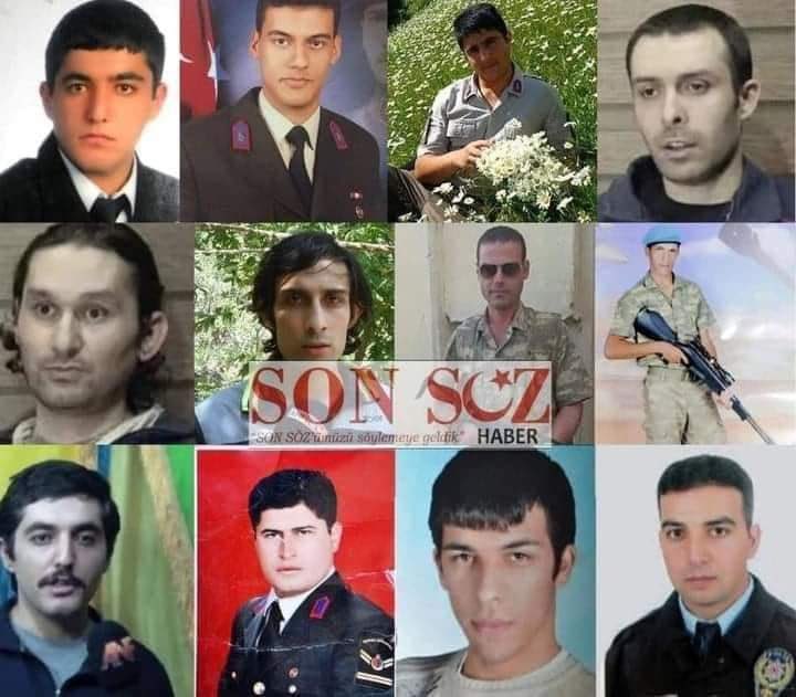 Kahpe çocukları Ciğerimizi yaktınız başınızdakilerle beraber yiğitler sizi parça parça edeceğine kuşkumuz yok 
Leşinizi çakallar yiyecek 
Şehitlerimizin ruhu şad Mekanları Cennet olsun 
Milletimizin Başı Sağolsun #UzmCvslarınSevgilisiVatan