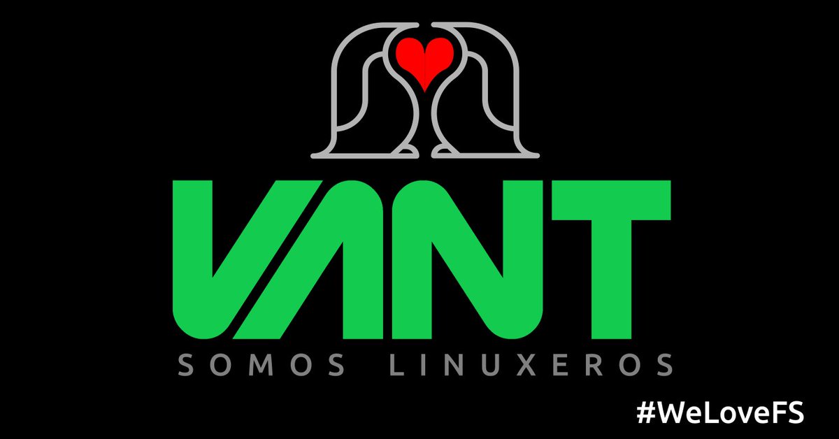 vantpc's tweet photo. Amamos #Linux y el #softwarelibre.
Hoy es día de celebrarlo, y de felicitar a quienes lo hacen posible: Comunidades, distribuciones, desarrolladores, colaboradores, blogs y podcasters linuxeros, usuarios... ¡Felicidades a todos!
#IloveFS #WeLoveFS #somoslinuxeros https://t.co/nEe6GDbS9T