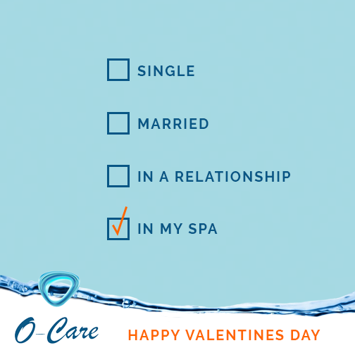 ocarehottub's tweet photo. Valentine's Day! What is your status today? 💙 https://t.co/Fz8Qw4ua7w