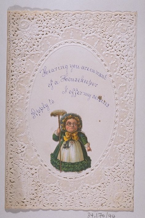 In the late 1860s, most Valentines were modestly priced, and targeted toward a mass audience.
