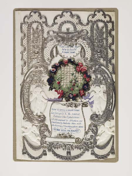 Valentines were often sent anonymously, and a large part of the pleasure of receiving a valentine lay in identifying who sent it, discovering hidden images, solving a riddle, or decoding a message written in the language of flowers.