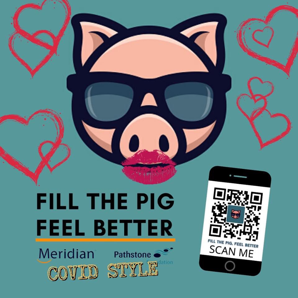 pathstonemh's tweet photo. Happy HOGS & KISSES DAY!! That's right - Piggies need ❤️too. For more info about Pathstone's Fill the Pig Feel Better piggy bank campaign in partnership with @MeridianCU and to donate, visit https://t.co/L05WpX5v5N #hogsandkisses #kidscount #changematters #fillthepig https://t.co/9uExBbkoBk
