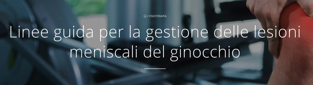 Come stabilire le caratteristiche cliniche per determinare quali pazienti candidare alla chirurgia e quali alle opzioni di trattamento non chirurgiche ed evitare una chirurgia non necessaria?
👀👇🦵
fisiobrain.com/linee-guida-ge…

#knee #physiotherapy #orthopaedic