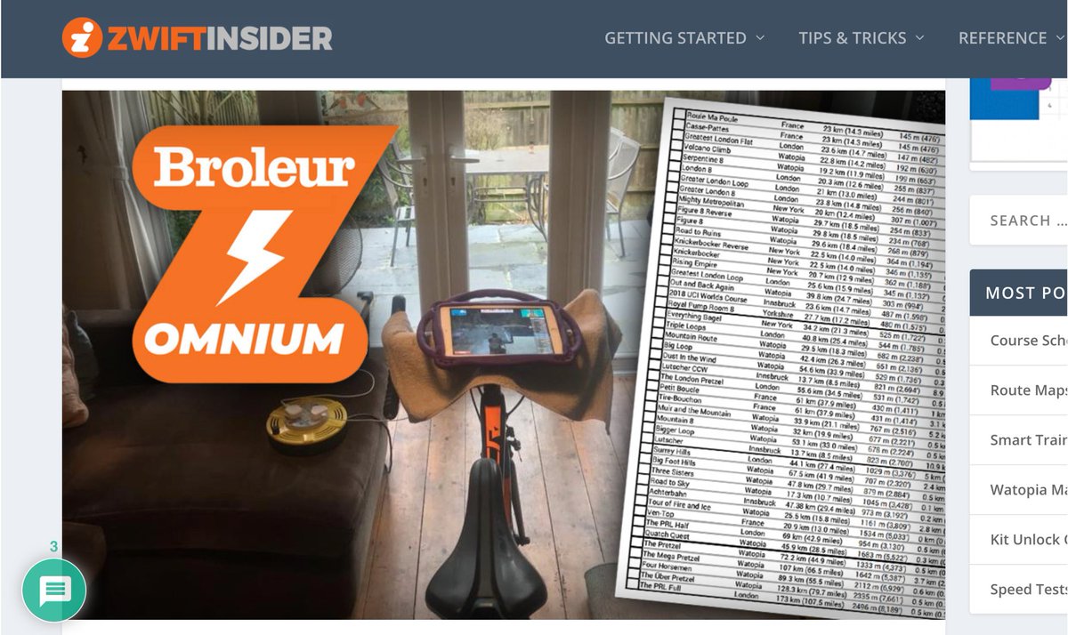 Always wanted to be front page news - <a href="/zwiftinsider/">Zwift Insider</a> just reposted Andy's blog about the "Zwift Omnium" on zwiftinsider.com - *the* website for all things Zwift. That living room is going to be famous the world over...