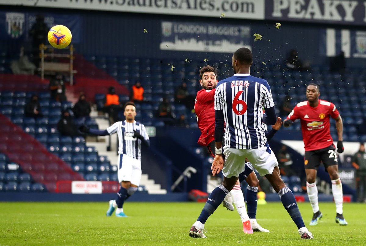 🎯 Bruno Fernandes has scored in 11 of his 19 PL away appearances for Man Utd (13 goals). He’s yet to be on the losing side in a PL away game since joining in January 2020 (W13 D5)