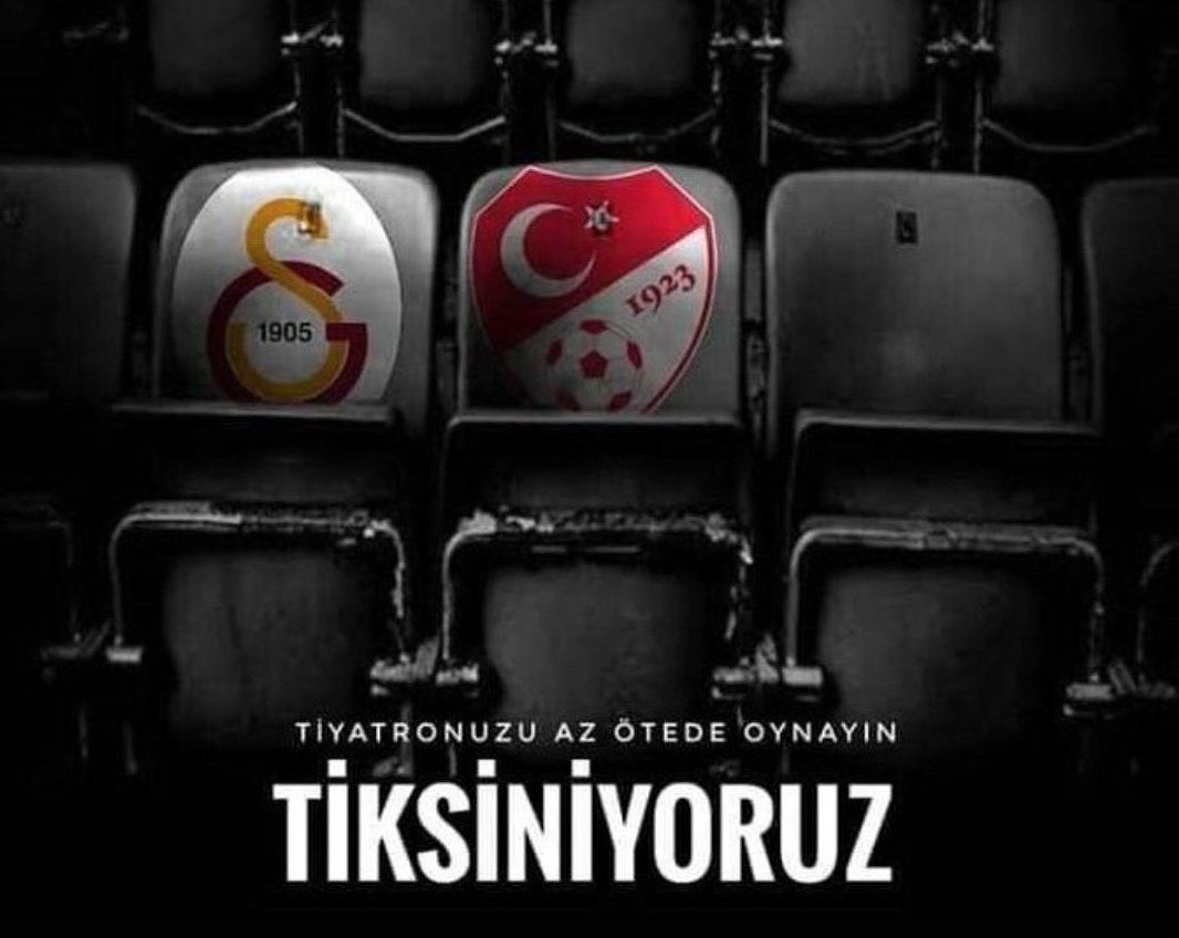 fbetul_1's tweet photo. Tiyatro kaldığı yerden devam ediyor...
#HakemlerGalatasarayıKolluyor https://t.co/4rdjNpVLLZ