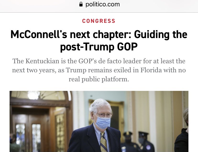 CortesSteve's tweet photo. The political establishment of Washington and corporate media believe that Republican voters will coalesce around Mitch?

No chance.

The 2020’s GOP is an America First populist nationalist workers’ movement. https://t.co/DwjstcR4TY