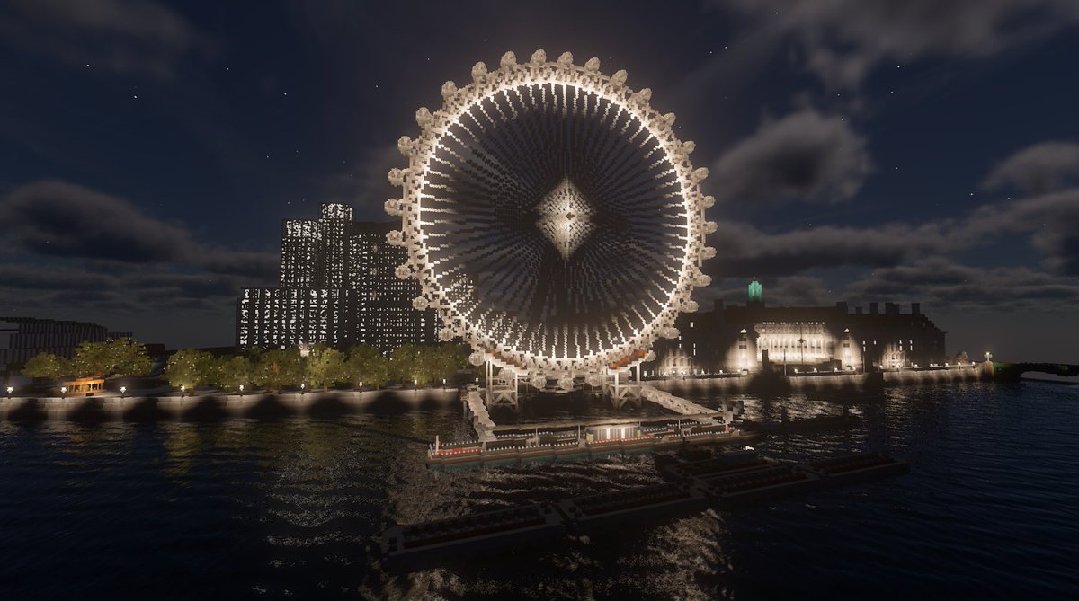 _London_Project's tweet image. Stuck at home this #ValentinesDay ? Why not visit #Minecraft #London in (Vanilla,1.16.) by yourself or with your S/O? IP in the link in bio.