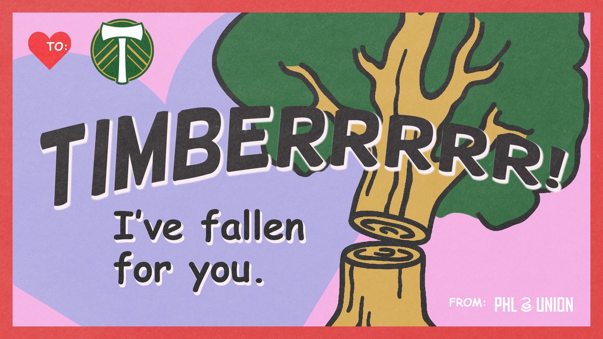 I must axe you a question,  @TimbersFC...be mine? 