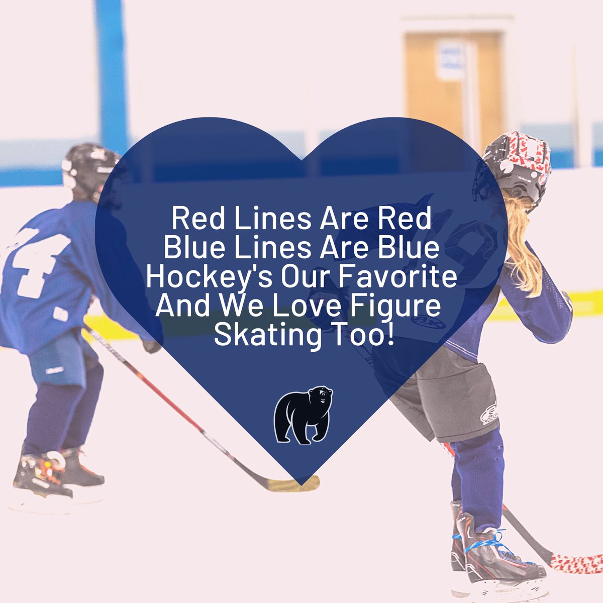 🤍 Happy Valentine’s Day 🤍 - to all our coaches, skaters, players, families, fans and staff! Hope you all have an ice (skating⛸) day and we can’t wait to stick (🏒) with you through another year! #ValentinesDay #valentinesday2021