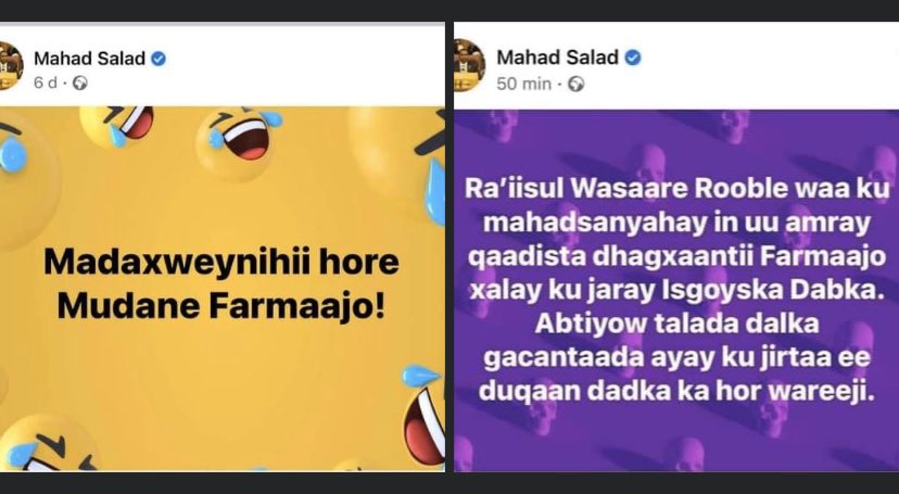 RahmanAress's tweet photo. Marka cadaalada ka tagtid ood waalina ku dhawatid wa iska sidan https://t.co/wBZSvtNaFJ