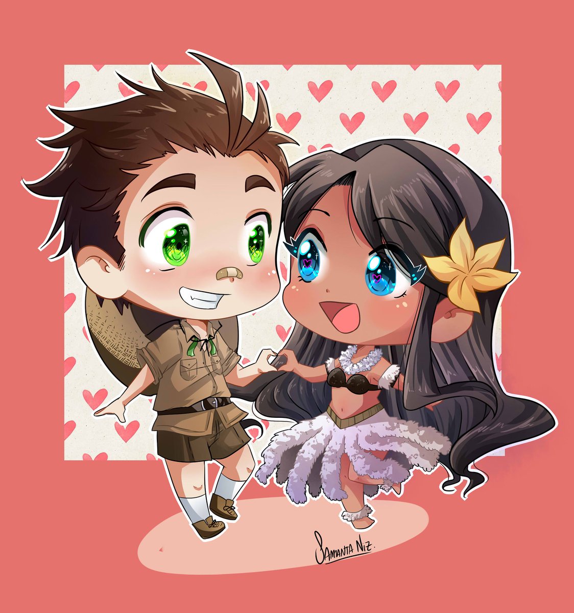 Notrin Aussiexrapa Dibujo Que Me Hizo Sammy La Encuentras Como Samanta Niz En Instagram Amos Sus Ojitos Hetalia Hetaliaaustralia Aussie Aphaustralia Aphaussie オーストラリア ヘタリア Latinhetalia Lhrapanui Lhrapa