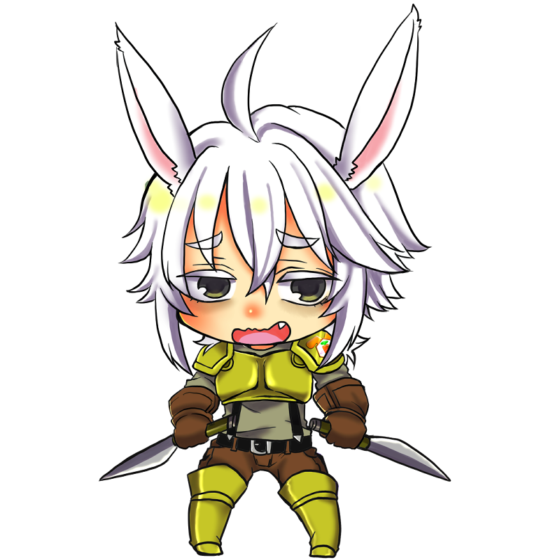 ラビ ウィリアム ヨーロッパで在宅youtuber中 上級騎士メンバーよっしーさんとデザインしたキャラクターができました ちょっとひっこみじあんな感じの子なので仲良くしてやってくださいw ラビナイトについてはこちら T Co Tjw70bqcy2 イラストは