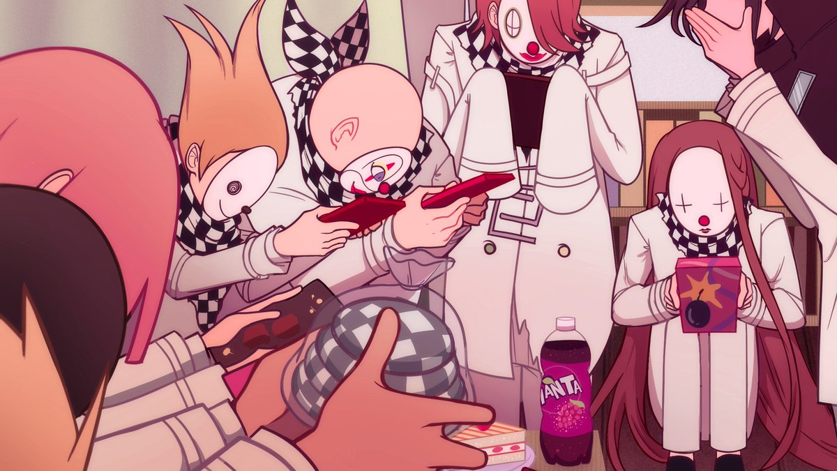 phantomorrow's tweet photo. valentine's day at hope's peak academy for a supreme leader of an evil organization💖 https://t.co/zQZm31XtxR