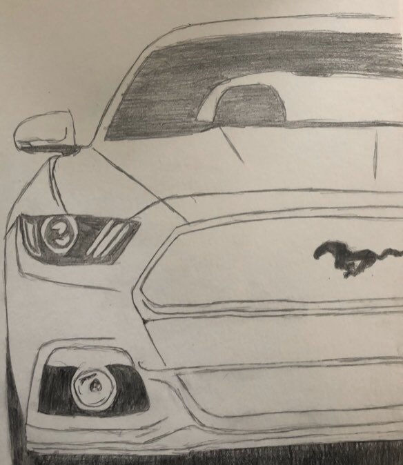 AcrPhotography's tweet photo. The love of Mustangs and drawing https://t.co/YrKNW8ON8h