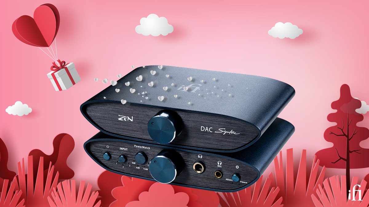 ifiaudio's tweet photo. The perfect pair๐
Happy Valentines Day from all at iFi!
#ZENSignatures #iFiaudio #ValentinesDay2021 https://t.co/w0P2mvmyqX