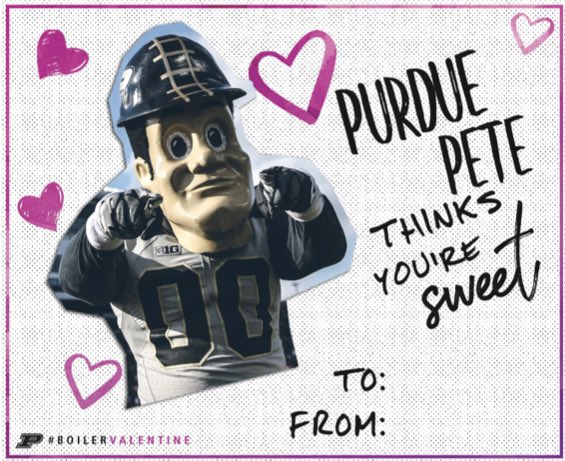 Who wants to be my Valentine?! Happy Valentine's Day! #BoilerUp #Purdue #purdueuniversity #mascot #mascots #valentines
