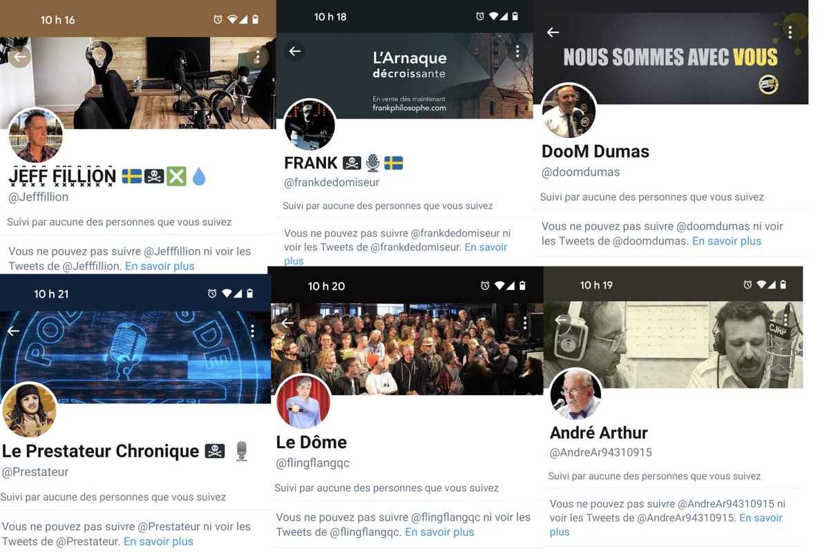Hache_TML's tweet photo. Hey @Serge_Sergerie, les pirates te traitent de snowflake et de lâche parce que tu as bloqué un des leurs dernièrement!
Regarde mon tableau de chasse:
#SnowFlakeNation #PussyNation #Laches #Ironie #AlphaMonCul https://t.co/Yi24apWi33