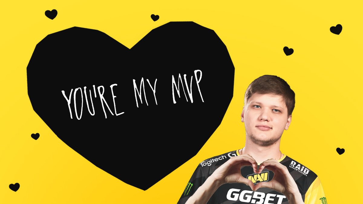 cs_getto's tweet photo. Отправляй эти фирменные валентинки от @natusvincere своим тиммейтам, друзьям или 2-й половине 💛🖤 https://t.co/3oCMqPgmHh