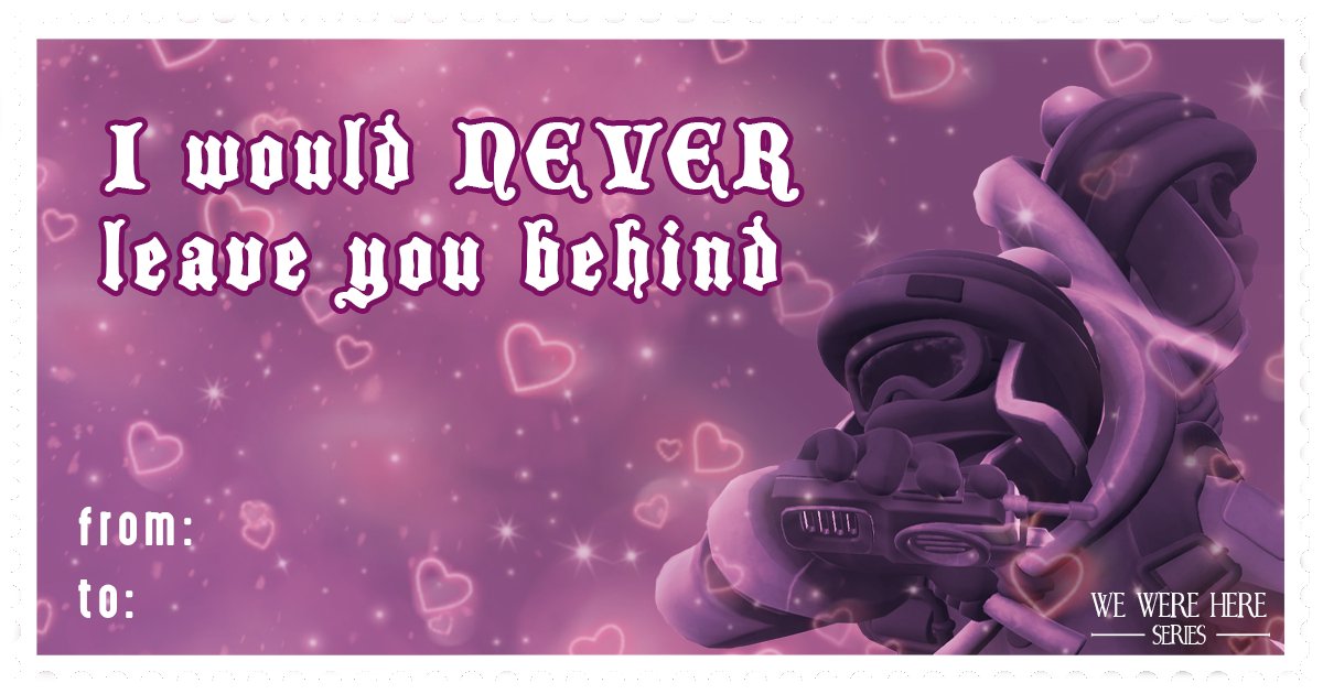 <a href="/spacehelmetgirl/">Space Helmet Girl</a> Explorer! Klara Fall <3 sends you some love! #WeWereHere4Love “Dear Space Helmet Girl, you are the light in my life and the best friend I could have!“ Here take this care package totalmayhemgames.com/valentines-car…