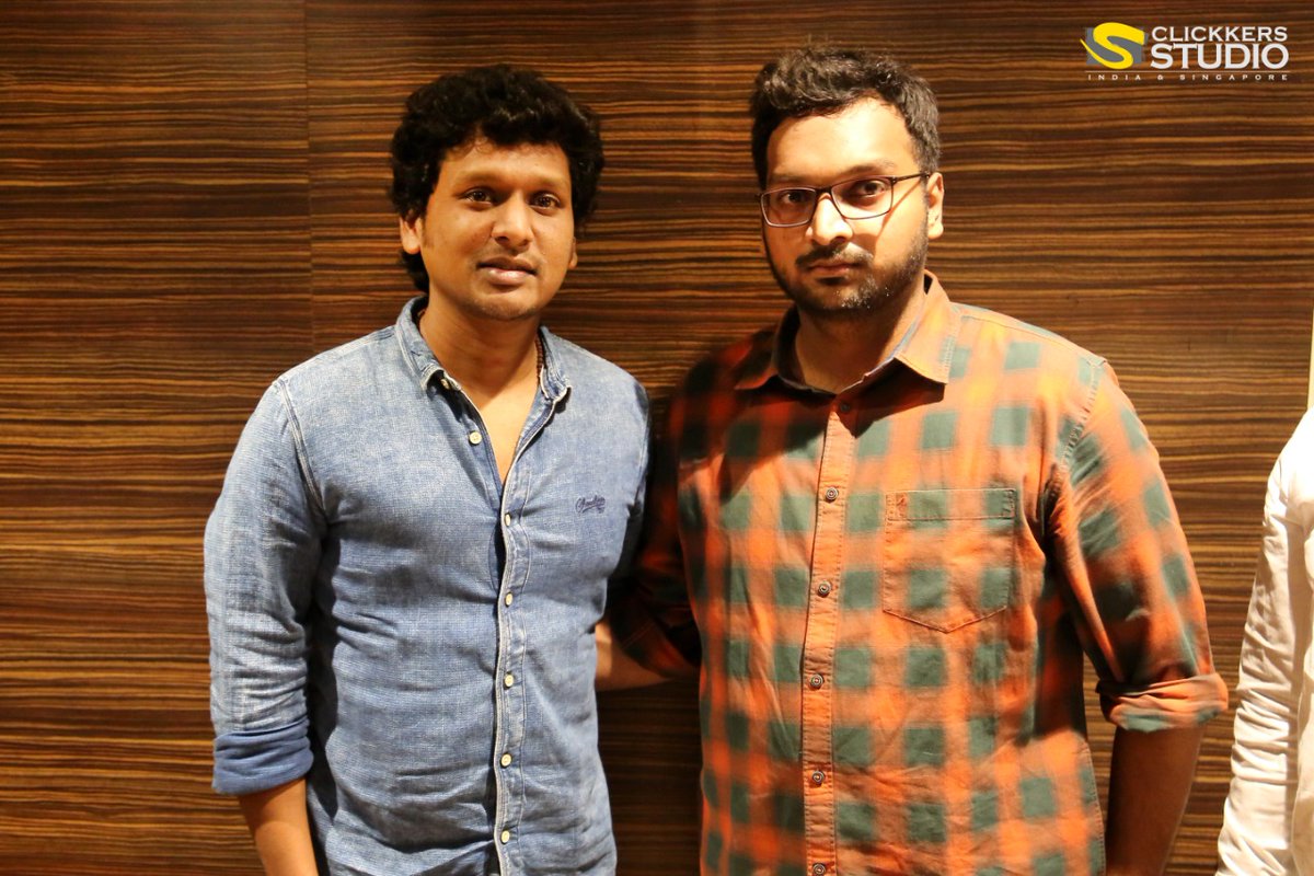 raguram20's tweet photo. With @Dir_Lokesh Na @rakkicinemas. 
#Master30AtRakki https://t.co/SOr61VT3za