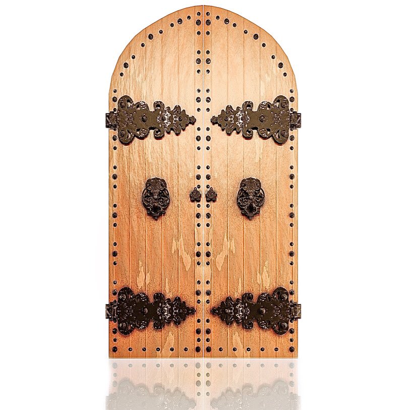 JDerroad's tweet image. A medieval door #madewithblender3d #b3d #sculpting #design #modeling