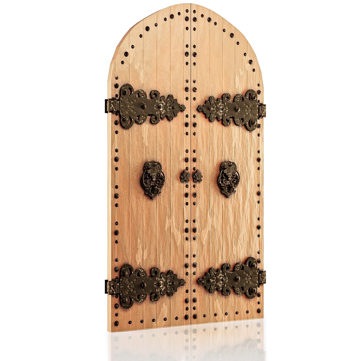 JDerroad's tweet image. A medieval door #madewithblender3d #b3d #sculpting #design #modeling