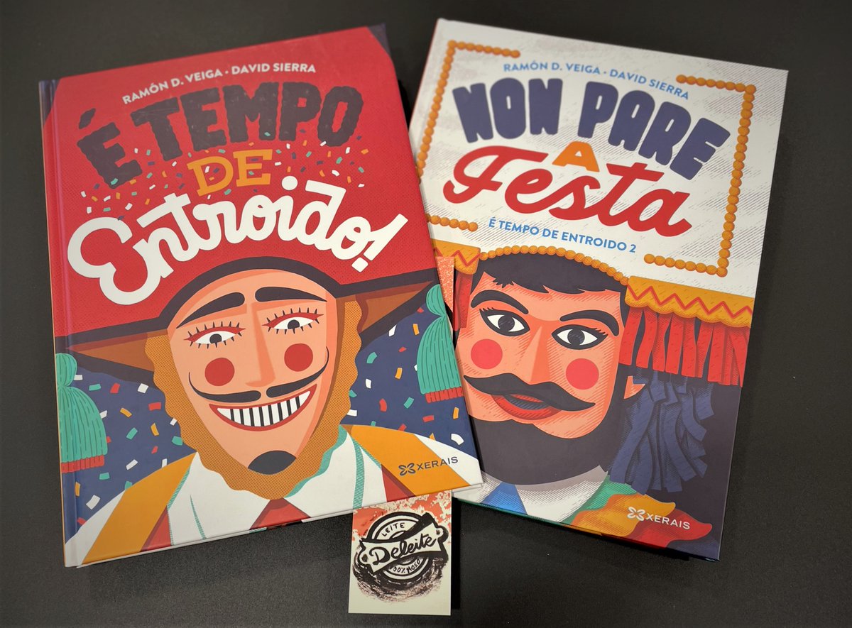 deleitegalego's tweet photo. É tempo de #Entroido... 🎭 E para que as/os nenas/os non o esquezan, hoxe sorteamos 6⃣ exemplares (dous en cada rede social) do libro “Non pare a festa” de @ramoninguez con ilustracións de @dsierramartinez e músicas de @OAdosM. 

Participa facendo RT e seguindo esta conta! 🤩👏 https://t.co/epD32WbQFG