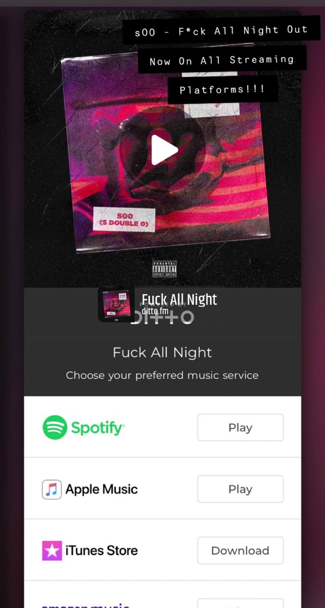 Double0Mgmt's tweet photo. s00 ‘F*ck All Night’ Out Now On All Platforms. Go Run This One Up. Happy Valentines Day People🌹❤️ https://t.co/5gABLNCEPn https://t.co/GTnyrAImiF