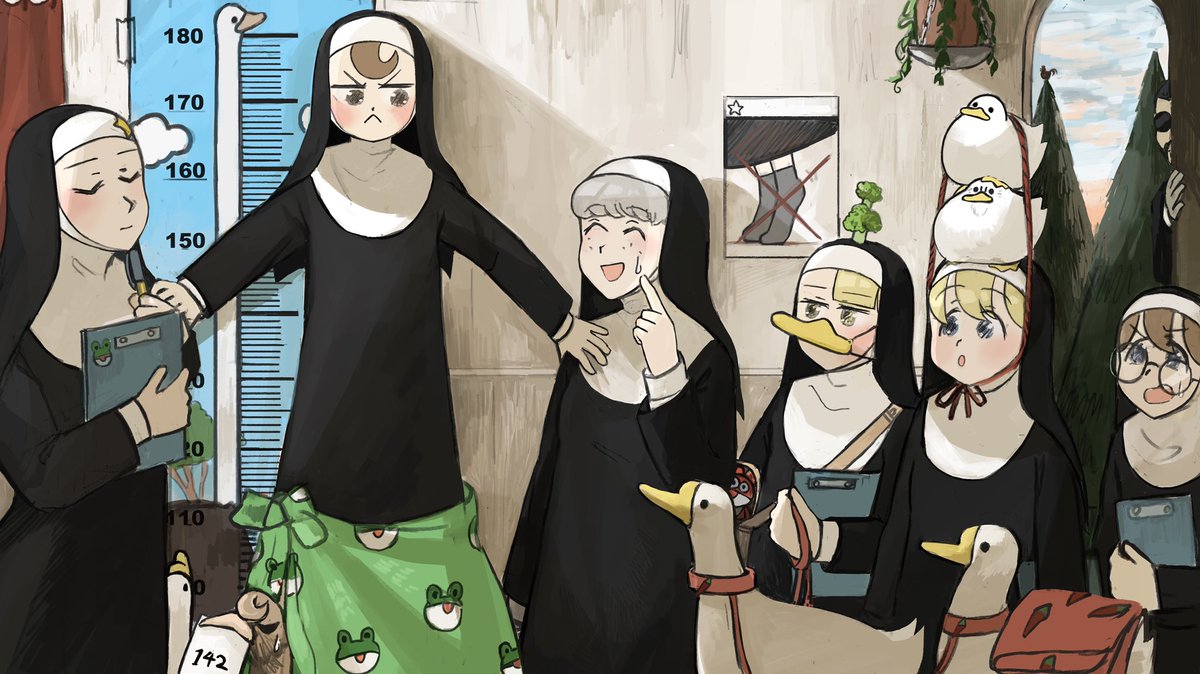 圖https://pbs.twimg.com/media/EuMuCpZUYAMovT4.jpg, 修道院的修女們