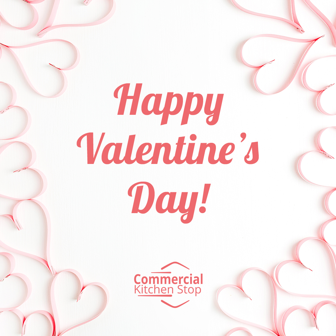 We hope you have yourselves a delicious and Happy Valentine's Day Holiday! 💗 the Commercial Kitchen Stop crew! #DelrayBeach