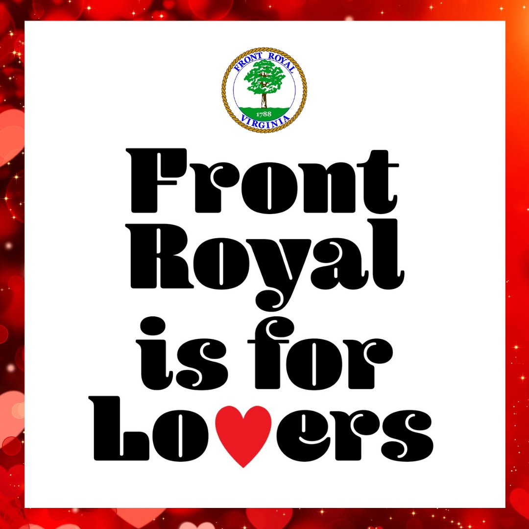 Roses are red Violets are blue Virginia is for Lovers and Front Royal is too! #frontroyalisforlovers #LoveVA #virginiaisforlovers #happyvalentinesday
