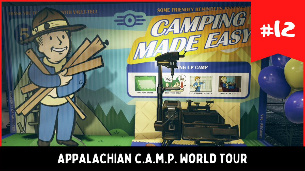 auvieuxgamer's tweet photo. Après une semaine de relâche, l'Appalachian CAMP World Tour est de retour ! Pendant les 2 prochaines heures, visitez des CAMPs avec Papi sur Twitch et Youtube #fallout76 #fallout #ACWT
https://t.co/RTUXJB74ep
https://t.co/P7bEs506cP https://t.co/dIEcTXiDTh