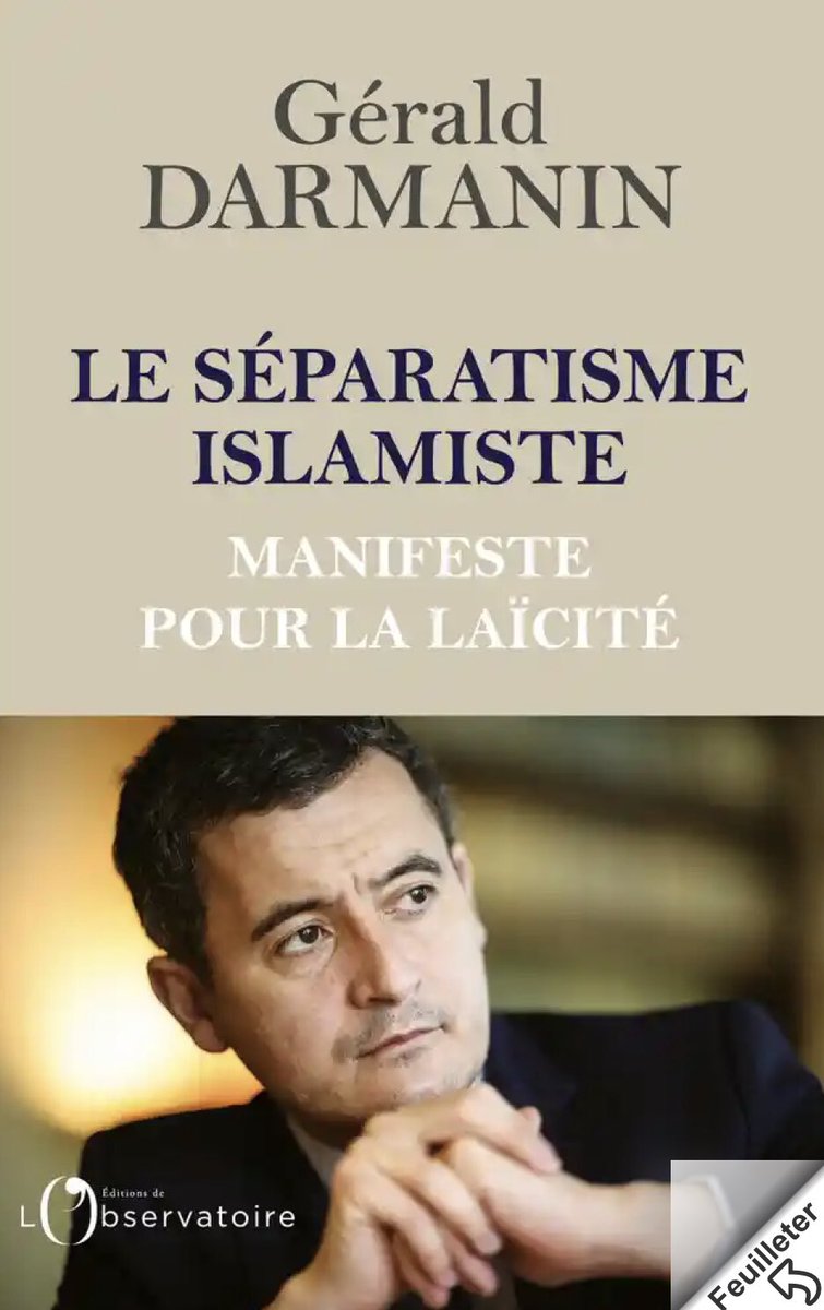 How can I persuade friends on the Left to vote Macron in a runoff with Le Pen when the Interior Minister is publishing books like this on — “Islamist Separatism”?  https://www.google.com/search?q=livre+darmanin&rlz=1CDGOYI_enUS927US927&hl=en-GB&prmd=nisv&source=lnms&tbm=isch&sa=X&ved=2ahUKEwjnwaCf3-nuAhXBVDUKHQFnDH0Q_AUoAnoECAMQAg&biw=375&bih=640&dpr=3