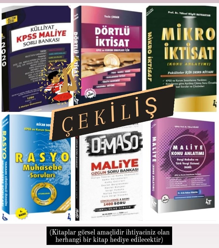 edaakyy's tweet photo. Kpss alan öğrencilerinin yıllar süren düzenli birlikteliği kitaplarıdır deyip bugüne özel "gerçekten ihtiyacı olan" 10 arkadaşımıza ihtiyaç duyduğu kpss alan kitaplarından 1'er adet hediye etmek istiyoruz..
🔹️Rt yapmanız yeterlidir
🔹️19.02 Cuma günü son
🔹️Bol şanslar 🌷😊 https://t.co/8pCG7BzsIC