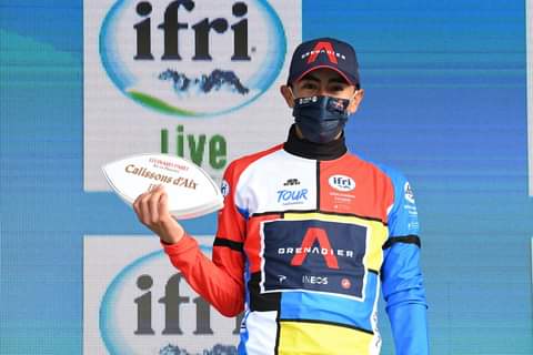 TwiterosCali's tweet photo. #Ciclismo Iván Ramiro Sosa, Campeón del Tour de la Provence!!!

Sosa, joven pedalista nacido en Pasca, Cundinamarca, integrante del equipo @INEOSGrenadiers, se coronó campeón de la sexta edición del Tour de la Provence en Francia. Vía Ricardo Robayo. 

Foto: team Ineos. https://t.co/RaBOxSOGrm