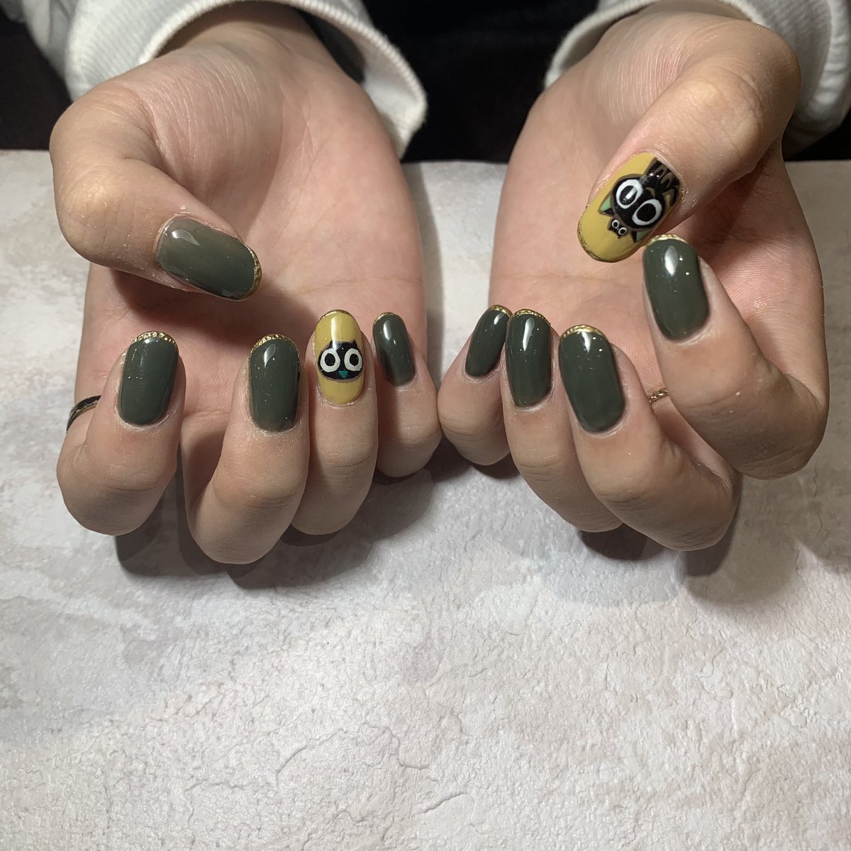 皮までついてて無理 素敵なネイルを施したつもりが見れば見るほどあれにしか見えない アスタキサンチン豊富そうですね Togetter