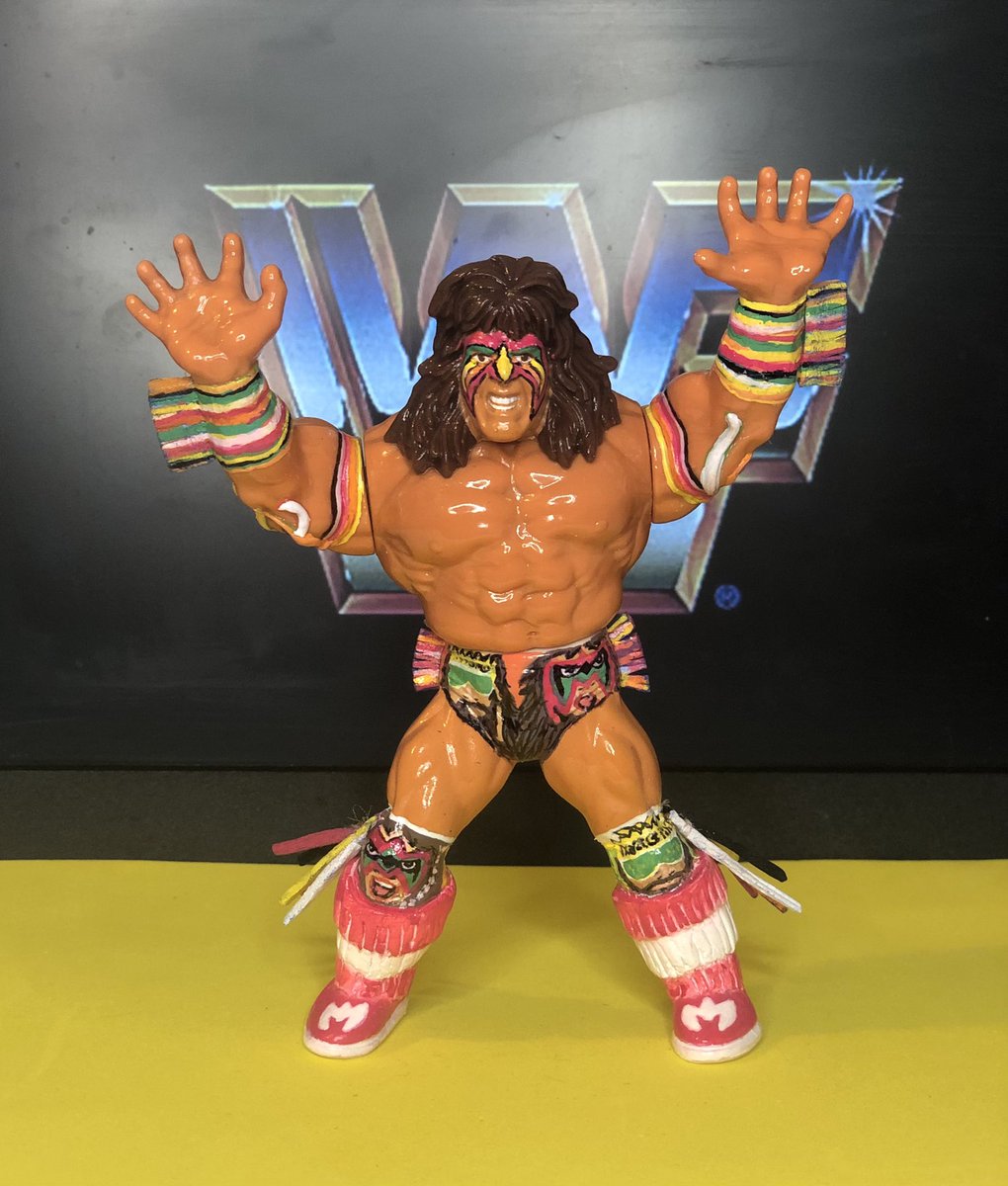 HasbroCustoms's tweet photo. Ultimate Warrior in Wrestlemania 7 against Macho man. All ready for @123customs
#ultimatewarrior #machoman #randysavage #WM7 #wrestlemania7 #wrestling #hasbro #wwf #wwe #hasbrocustoms https://t.co/UmZ6Tu2DqK