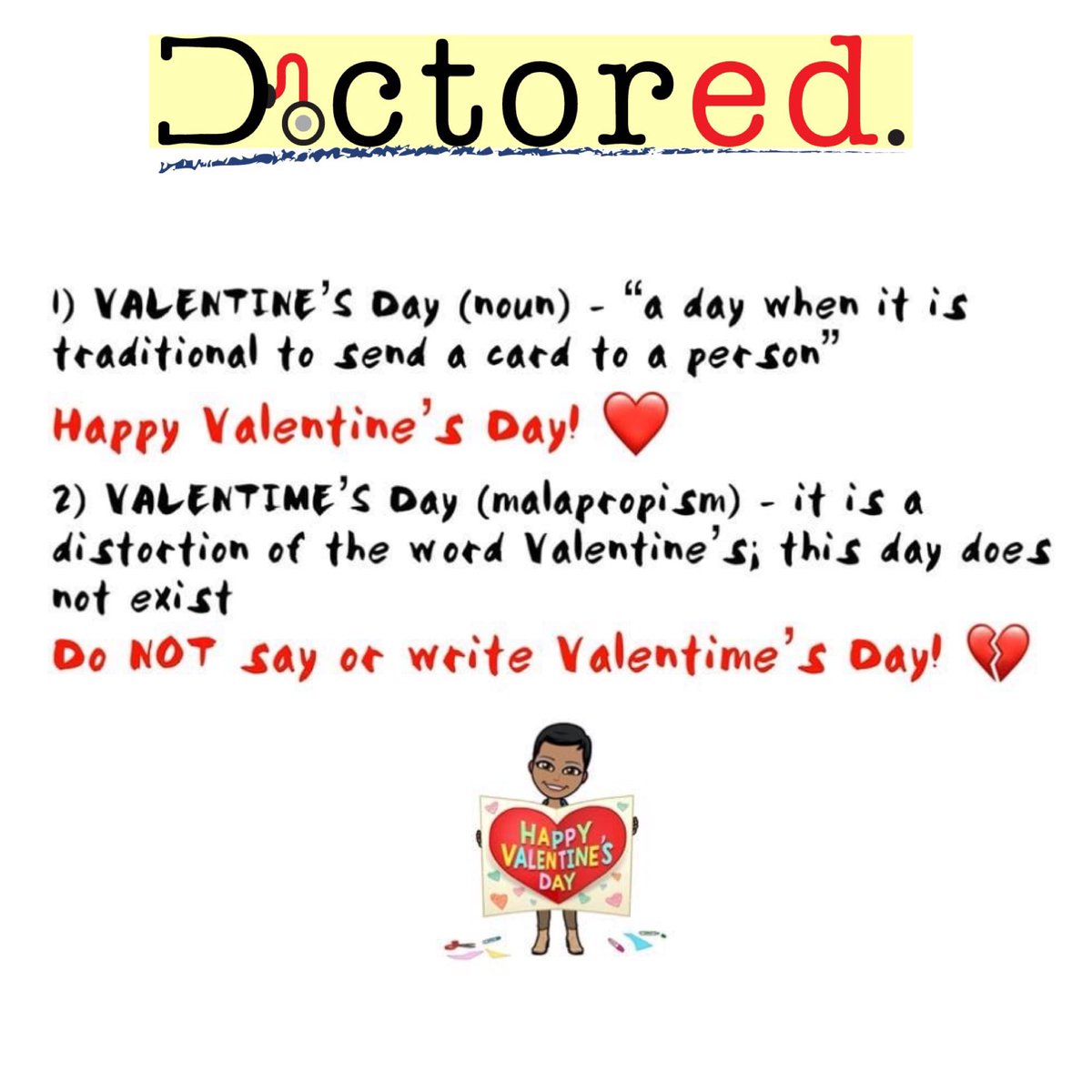 DoctoredLLC's tweet photo. Final Annual Reminder 🥰 https://t.co/BB18sUpFBs