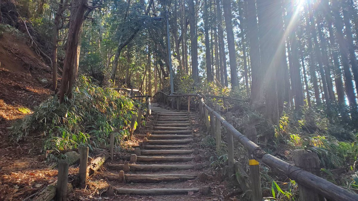 のらうま 朝登山してきました 1時間で登頂 人多いから速攻で降りてトータル1時間半 低登山 金剛山 登山初心者