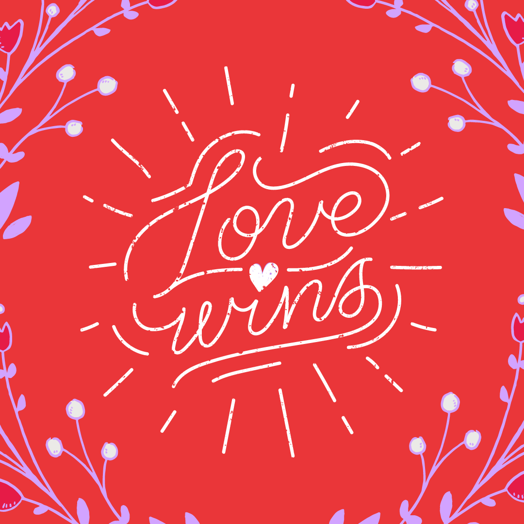 Happy Valentine's Day! Love ALWAYS wins! 😍 ❤️