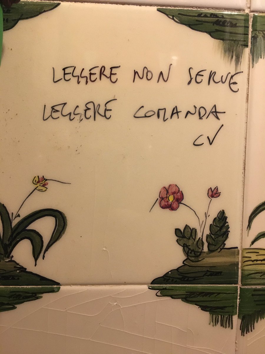 margherita losacco on Twitter: "Tutto è bello @booksmarcopolo, anche le  piastrelle del bagno (CV sta per @chiara_valerio, e la frase, dicevamo con  Sabina, vale per il greco, per la filologia, per lo